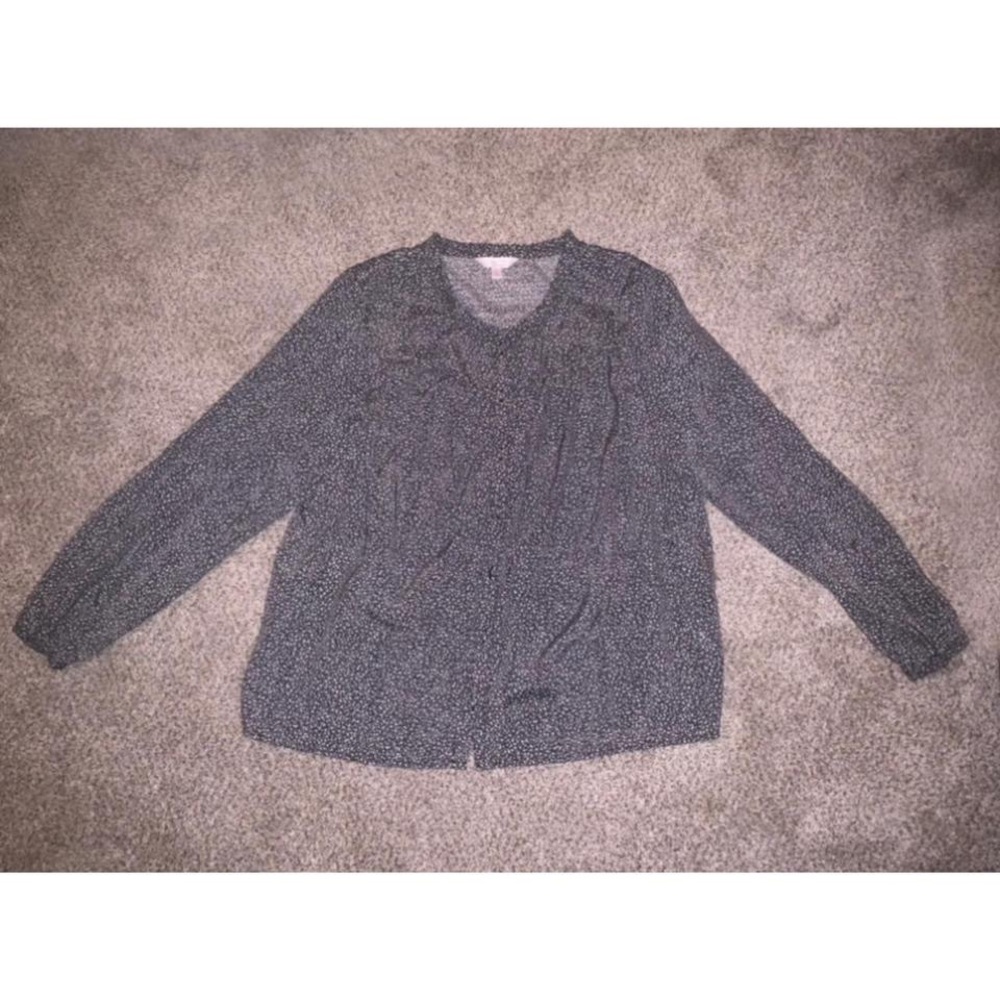 Lauren Conrad Button Down Blouse - XL